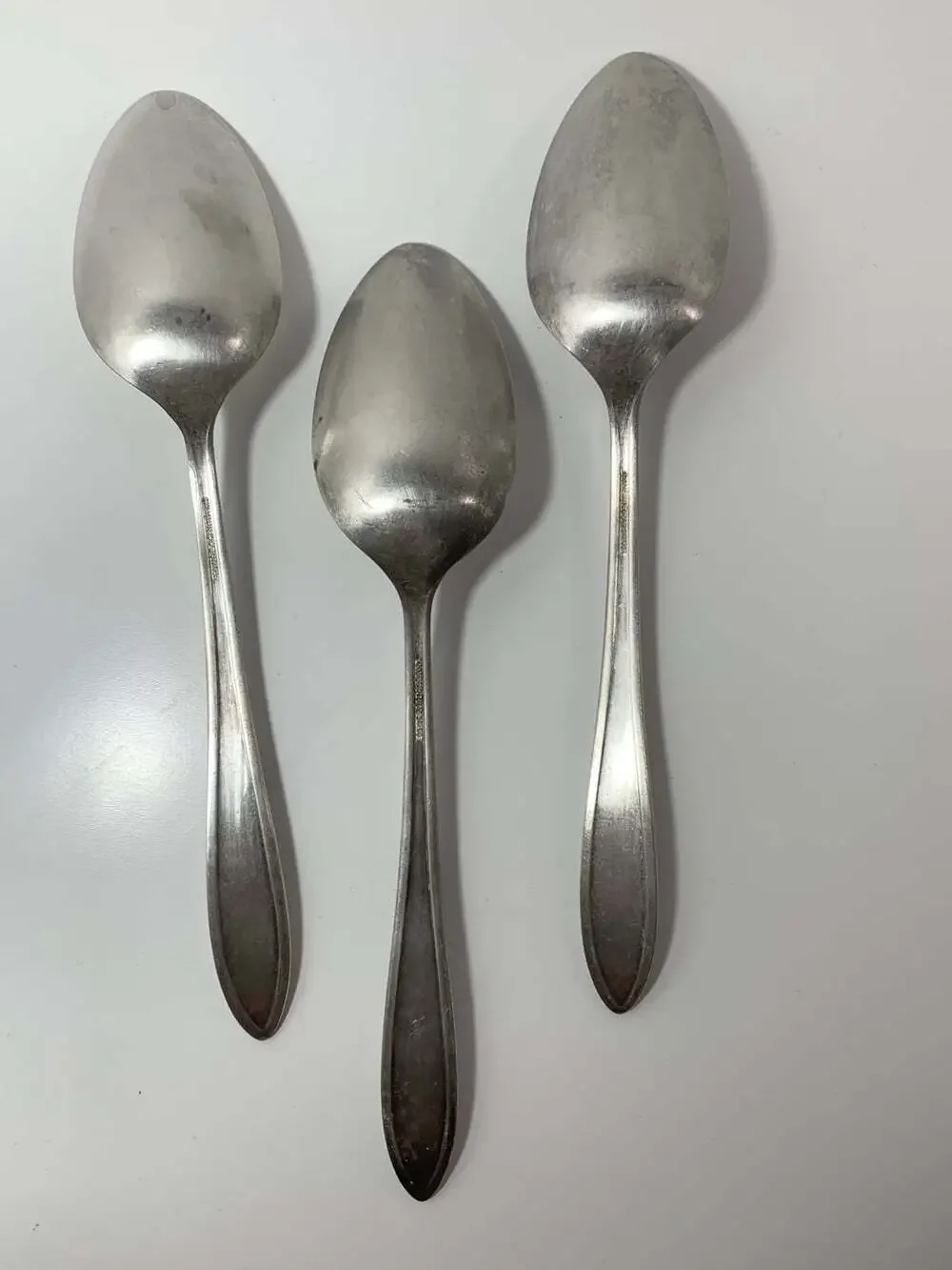 3 Community Plate silver plated Serving Spoons